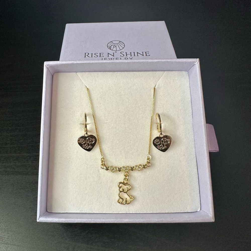 Bella Jewelry Set - 18k Gold Filled - Picture 1 of 1